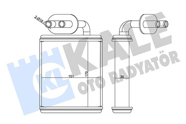 Kalorifer Radyatörü  KALE 358660