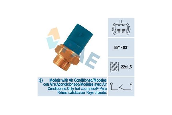 Fan Müşürü  Peugeot Boxer (230) P.Van, Camlı Aks:2850mm (->2002)  FOMOCO 89BB8B607DB