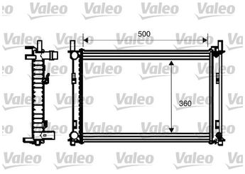Su Radyatörü  VALEO 734272  1325832 1141491 1152149 1206550 1214085 1214784 1221705 1325830 1359798 1430653 1897431 2S6H8005AA 2S6H8005AB 2S6H8005AD 2S6H8005BA 2S6H8005CA 2S6H8005CB 2S6H8005AC 2S6H8005BB 2S6H8K161BB 4S6H8005CA 4S6H8005EA 4S6H8005FA 4S6H8005CB ME4S6H8005CB Y40115200 Y40215200 Y40415200