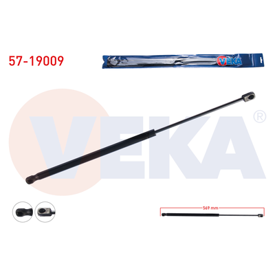 Bagaj Amortisörü Sağ veya Sol BMW X1 Serisi (E84)(2009->)  VEKA 57-19009