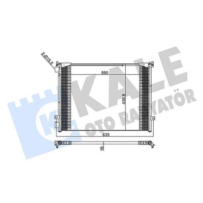 Klima Radyatörü  KALE 345815