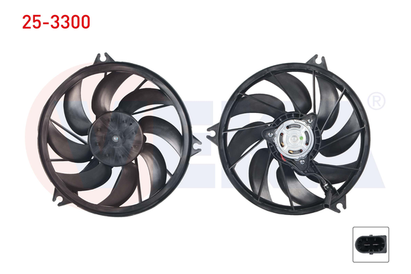 Radyatör Fan ve Motoru  VEKA 25-3300