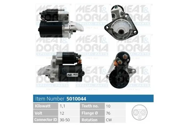 Marş Dinamosu  Ford Puma (CCE)(06.1997->)  KRAFTVOLL 11010115