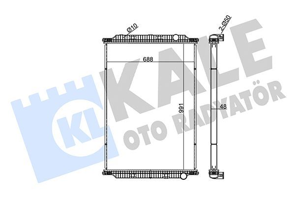 Su Radyatörü  KALE 349395