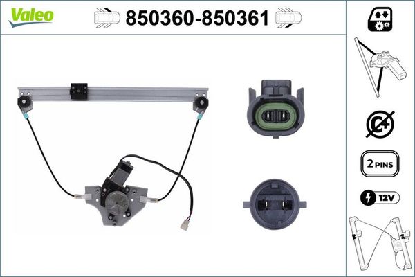 Cam Krikosu Ön Sol VALEO 850360