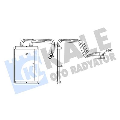 Kalorifer Radyatörü  ORİS KHY071026