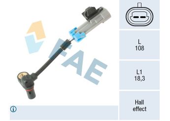 Abs Sensörü Ön Sağ veya Sol PSA ORJINAL 96626078  96626078 19256115 4809313 5621078J00000 56210-78J00-000 5621078J01000 56210-78J01-000