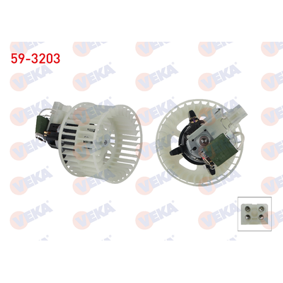 Kalorifer Motoru  VEKA 59-3203