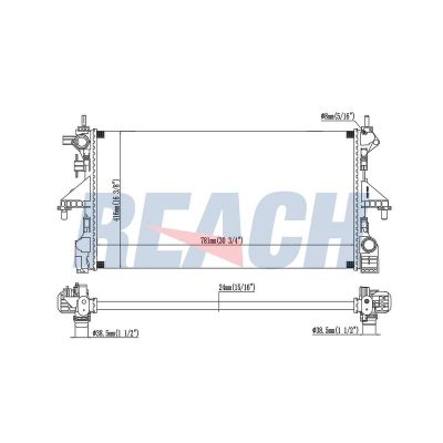 Su Radyatörü  Citroen Jumper Kombi (06.2014->)  MGA 80882