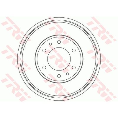Kampana Arka Sağ veya Sol Mitsubishi L200 (KA0/KB0)(2006->)  TRW DB4423