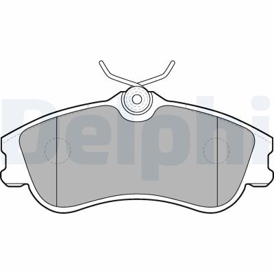 Fren Disk Balata Ön Citroen Xsara Picasso (10.1999->)  DELPHI LP1624