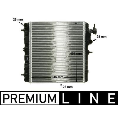 Su Radyatörü  MAHLE CR 1116 000P