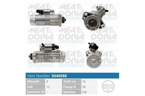 Marş Dinamosu  Audi Q7 (4L)(03.2006->)  DENSO DSN965