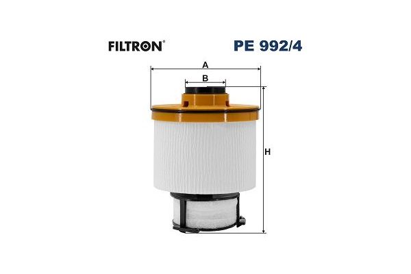Yakıt Filtresi  Toyota Hilux (GUN1)(2016->)  FILTRON PE 992/4