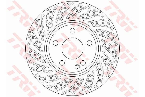 Fren Disk Ayna Ön Sağ ve Sol Mercedes A -Serisi (BM 176)(06.2012->)  AP M2090VR