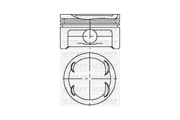 Piston (89.90MM-STD)  NÜRAL 8770455STD000G