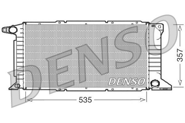 Su Radyatörü  DENSO DRM10101