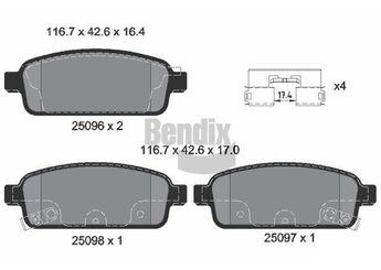 Fren Disk Balata Ön VALEO 671831  D1060 4CA0A D10604CA0A D1060-4CA0A 410601596R