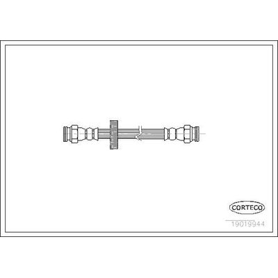 Fren Hortumu Arka Sağ veya Sol CAVO C901 071A