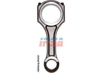 Piston Kolu  BMY 1702  11247624616 11247589540 11247624615