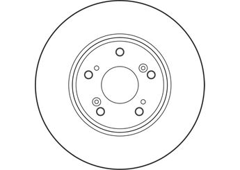 Fren Disk Ayna Ön Sağ ve Sol DELPHI BG5221C  452513N0G00