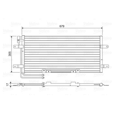Klima Radyatörü  VALEO 814079