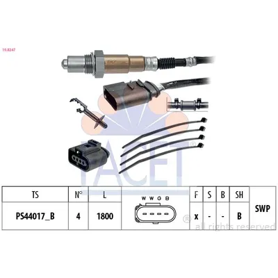 Oksijen (Lambda) Sensörü  Alfa Romeo Brera (177)(2005->)  ZEGEN ZLS1035