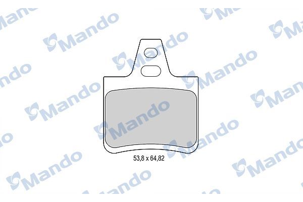Fren Disk Balata Arka Citroen CX 5 Kapı (07.1985->)  MANDO MBF015090