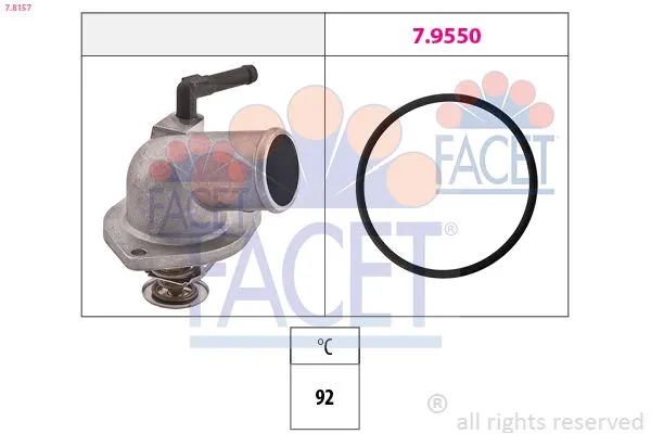 Termostat  Opel Astra G 4/5 Kapı (1998->)  BROM OP41001