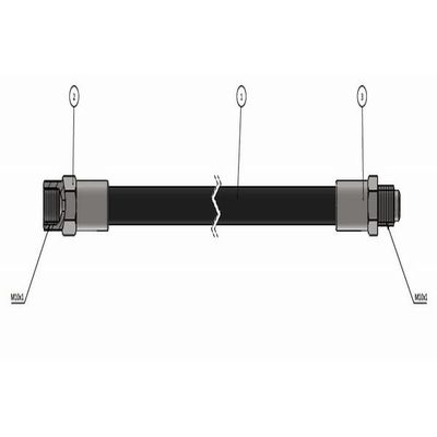 Fren Hortumu Ön Sağ veya Sol CAVO C800 003A