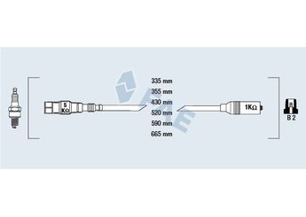 Buji Kablosu  BERU ZE765  78905531A 78905532A 078 905 532 A 78905533A 078 905 533 A 78905534A 078 905 534 A 78905401 078 905 401 078 905 531 A 78905535A 078 905 535 A 78905536A 078 905 536 A