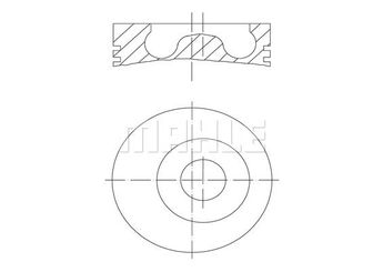 Piston (83.00MM-0.50)  SUPSAN ZZ001-110-050  
