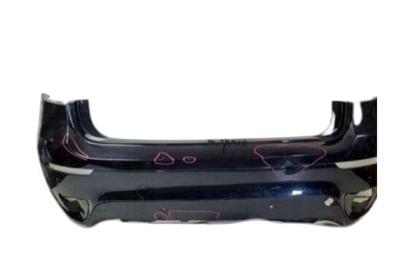 Tampon Arka BMW X6 M Serisi (E71)(2009->)  EUROBUMP BMW07X6018
