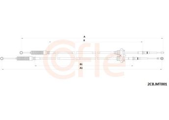 Vites Değiştirme Teli  OTOZONE TEL9050  MB484114