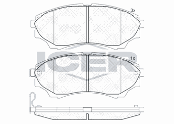 Fren Disk Balata Ön OTOZONE FDO3033-R1  UMY13328ZA 3M352001AA WVA24353 1356600 1 356 600 1360290 1 360 290 2M342001AA 2M342001CA 2M352001BA 2M3Z2V001A 2M3Z-2V001-A 3M342001CA 4432201 4 432 201 4432234 UMY13328ZATB UMY43323Z 1454544 1 454 544 1891191 1 891 191 2218086 2 218 086 2M342001CB 2M34-2001-CB 3M3 520 01A A 3M352001BA 3M3 520 01B A ME2M3J2001CB ME2M3J-2001-CB UMY13323ZA UMY1-33-23ZA UMY1-33-28-ZATB UMY1-33-28ZA UMY13328ZB UMY13329ZA UMY4-33-23Z UMY43328Z UMY4-33-28Z UMY43328Z9C UMY4-33-28Z9C