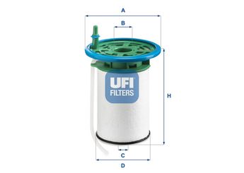 Yakıt Filtresi  UFI 26.053.00  1614111980 68223662AA 77366641 77367433