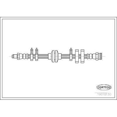 Fren Hortumu Ön Sol BSG 25-730-002