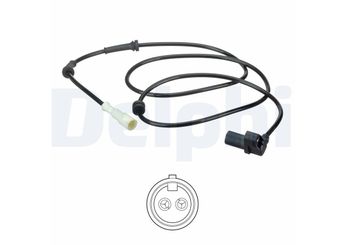 Abs Sensörü Arka Sağ veya Sol DELPHI SS20589  7700411746