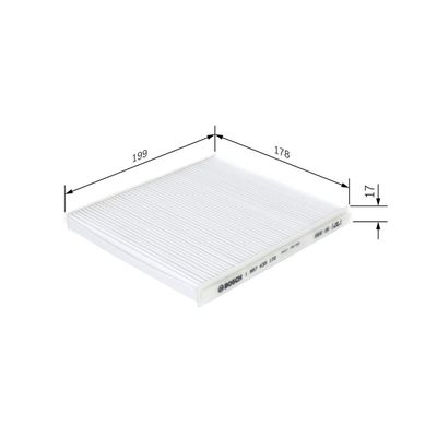 Polen Filtresi  Suzuki Liana (RH/ER)(2001->)  BOSCH 1 987 432 172