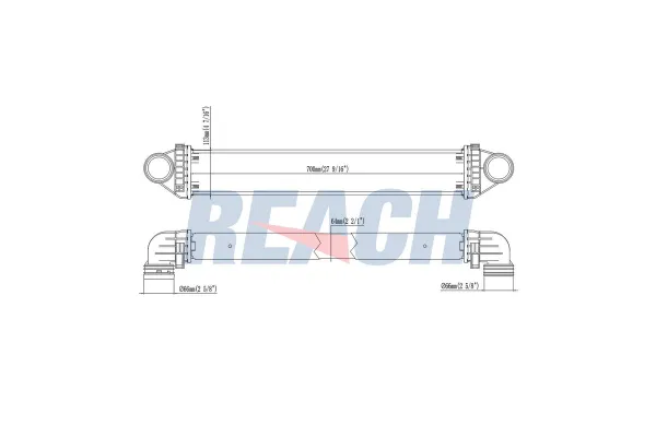 Turbo Radyatörü  VEKA 42-2813