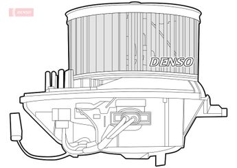 Kalorifer Motoru  DENSO DEA07004  DEA07004 6441K6