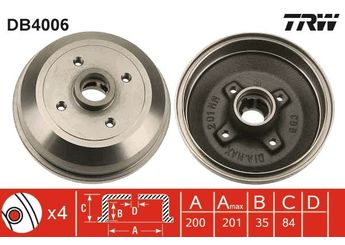 Kampana Arka Sağ veya Sol MAHER 03814  418117 4 18 117 90007526 90135504 932311267
