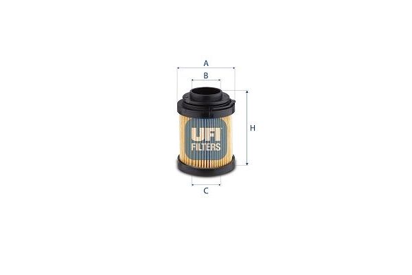 Yağ Filtresi  UFI 76.021.00