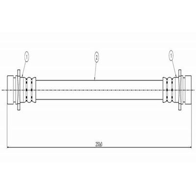 Fren Hortumu Arka Sağ veya Sol CAVO C800 421A