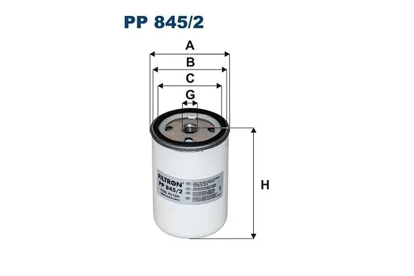Yakıt Filtresi  FILTRON PP 845/2