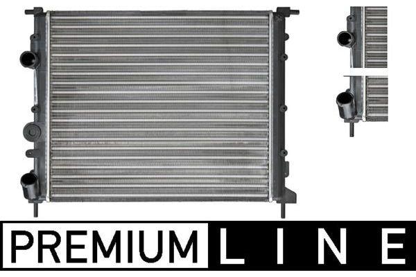 Su Radyatörü  Renault Clio II / (Makyajlı)(B/CB0)(06.2001->)  MAHLE CR 449 000P