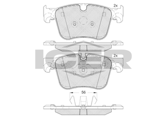 Fren Disk Balata Ön SANGSIN SP4032A  1609898580 1636925480 1678168480 16 098 985 80 1612412380 16 124 123 80 1619791180 16 197 911 80 1647863680 16 478 636 80