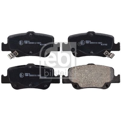 Fren Disk Balata Arka Toyota Corolla (E18)(06.2013->)  FEBI BILSTEIN 170285