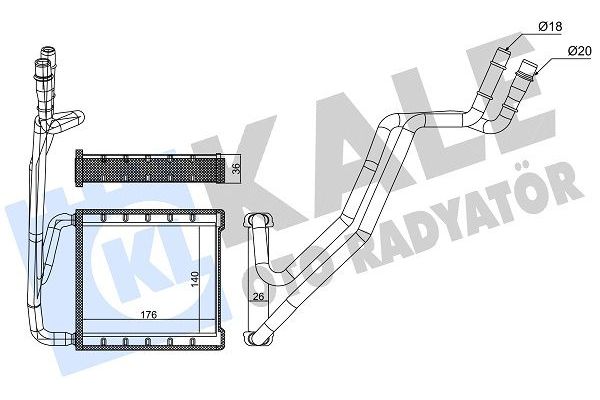 Kalorifer Radyatörü  BSG 30-530-010