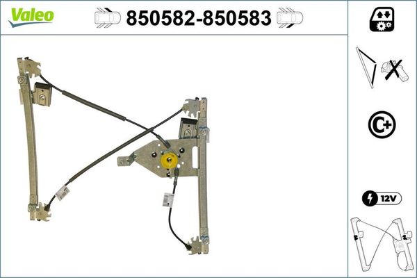 Cam Krikosu Ön Sol VALEO 850582